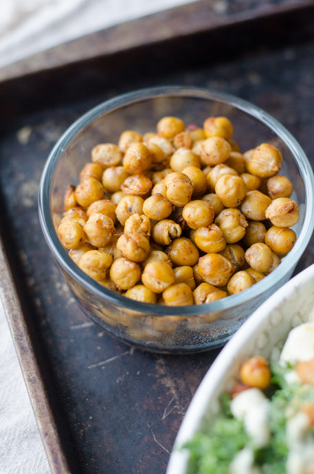 MEAL PREP RECIPE - Roasted Chickpeas Salad Topper